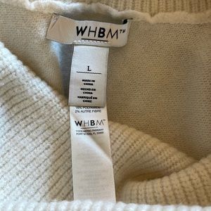 WHBM Poncho Sweater